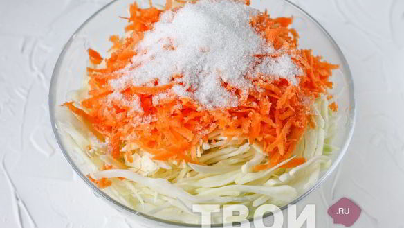 ШАГ 3. квашеная капуста на зиму