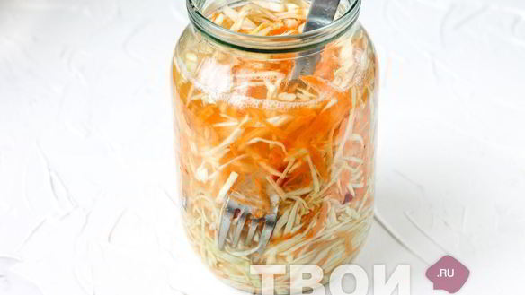 ШАГ 6. квашеная капуста на зиму