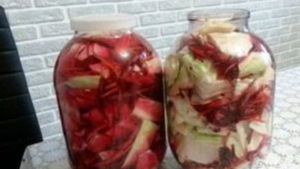 ШАГ 4. квашеная капуста со свеклой