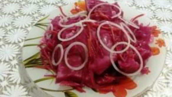 ШАГ 5. квашеная капуста со свеклой