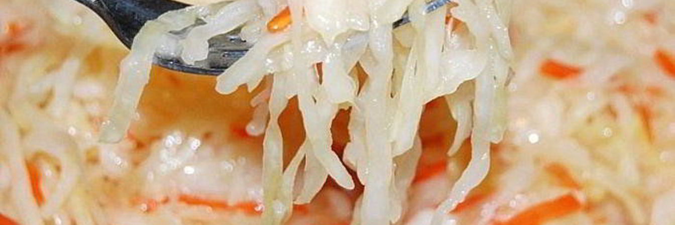 Квашеная капуста в кастрюле