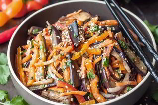 Баклажаны маринованные с чесноком и морковью на зиму