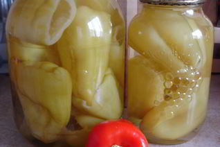 Болгарский перец маринованный