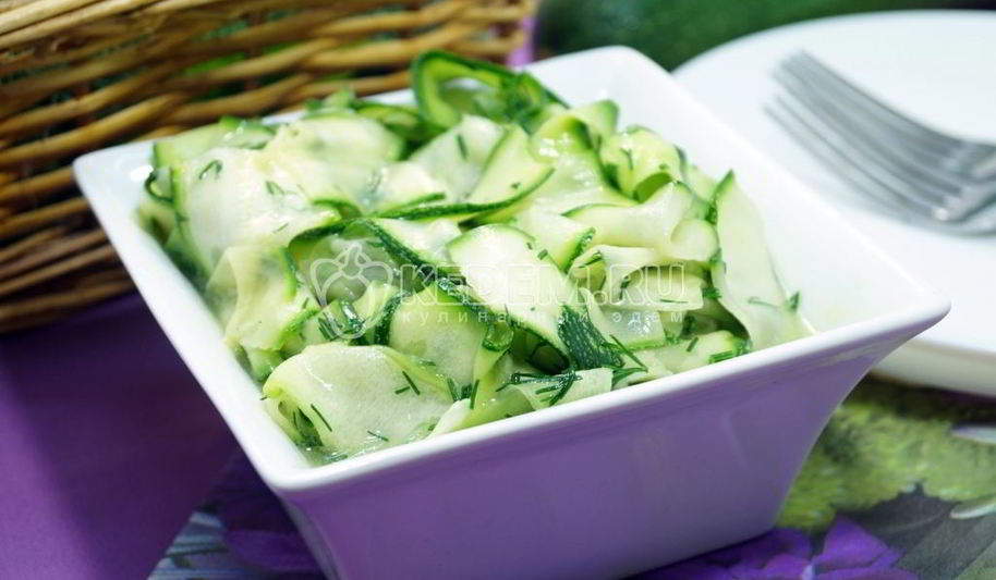 Рецепт быстрые маринованные кабачки