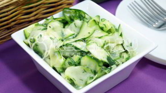 ШАГ 8. быстрые маринованные кабачки