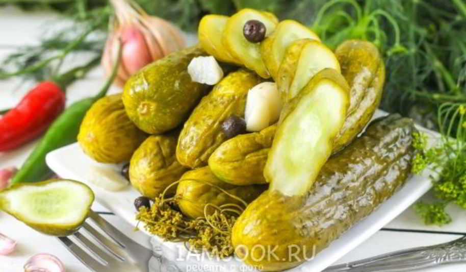 Рецепт быстрые маринованные огурцы