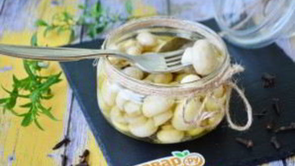 ШАГ 7. грибы, маринованные с гвоздикой