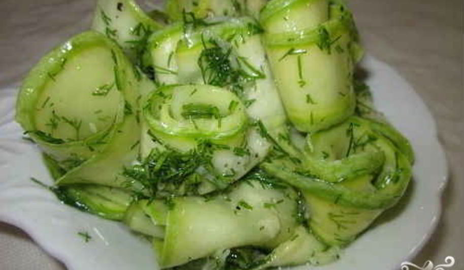 Рецепт кабачки, маринованные без закатки