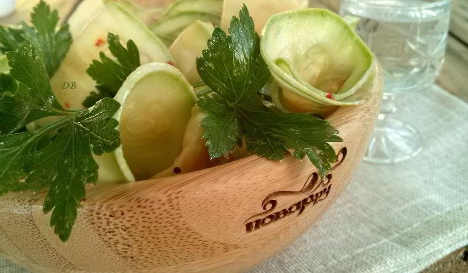 Рецепт кабачки маринованные мгновенного поедания