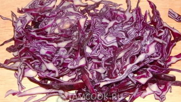 ШАГ 6. капуста краснокочанная, маринованная на зиму