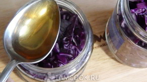 ШАГ 9. капуста краснокочанная, маринованная на зиму