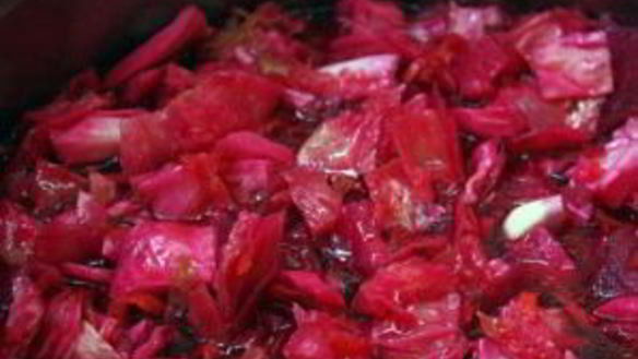 ШАГ 4. капуста, маринованная по-грузински