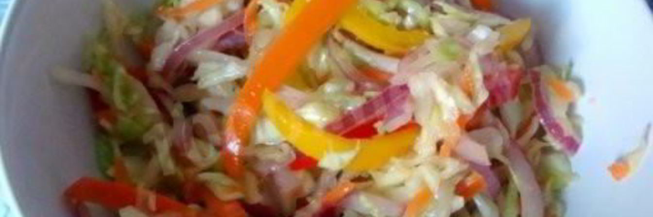 Капуста маринованная с болгарским перцем