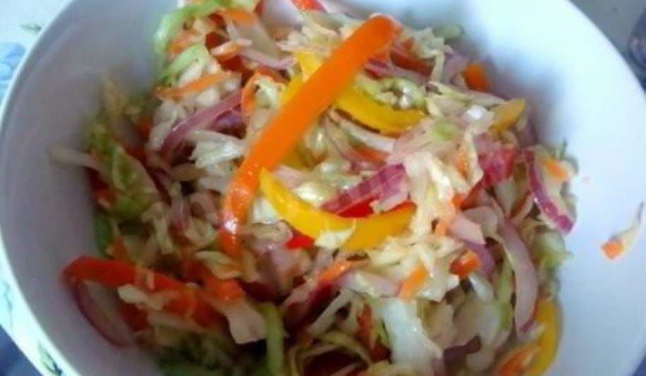 Рецепт капуста маринованная с болгарским перцем