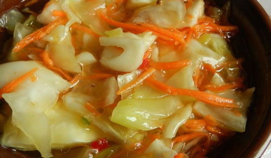 Рецепт капуста маринованная с имбирем