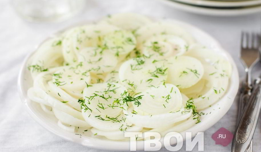 Рецепт лук маринованный