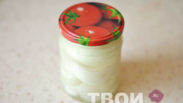 ШАГ 4. лук маринованный
