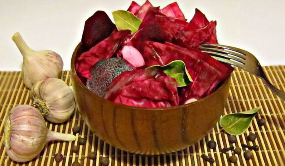 Рецепт маринованная красная капуста