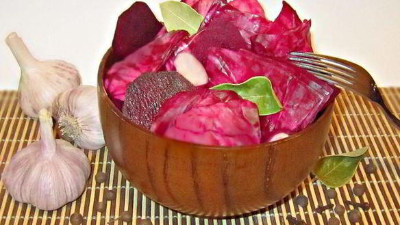 ШАГ 8. маринованная красная капуста