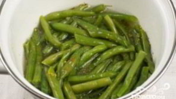 ШАГ 4. маринованная стручковая фасоль