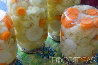 Маринованная цветная капуста на зиму