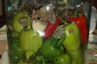 Маринованный болгарский перец