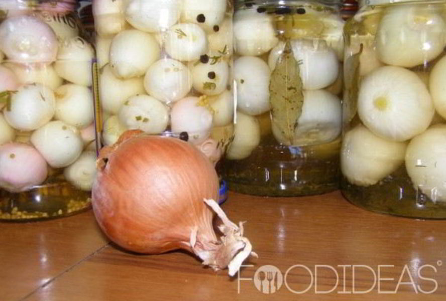 Маринованный лук на зиму