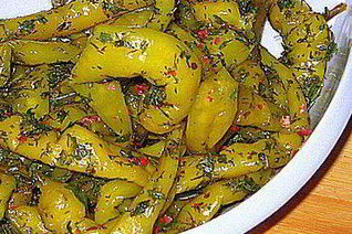 Маринованный перец по-бакински