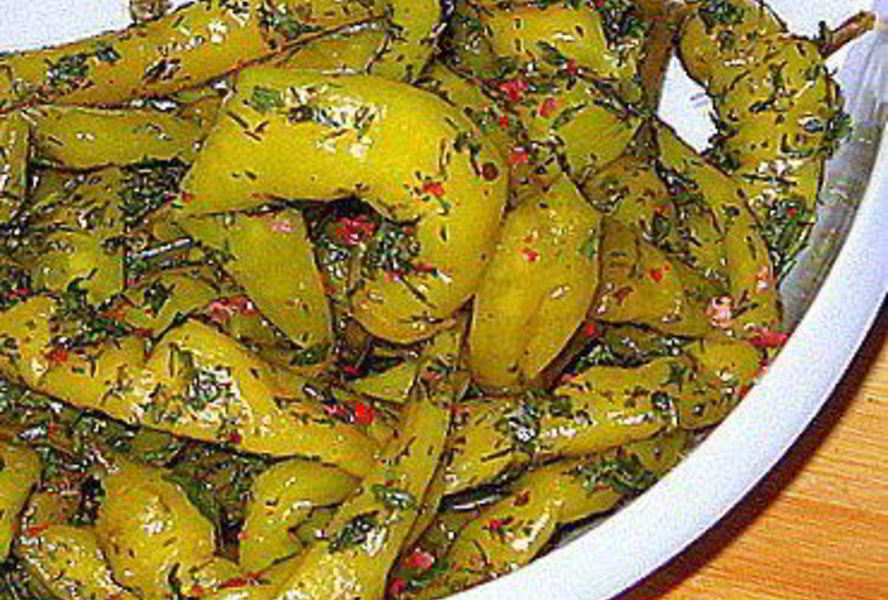 Маринованный перец по-бакински