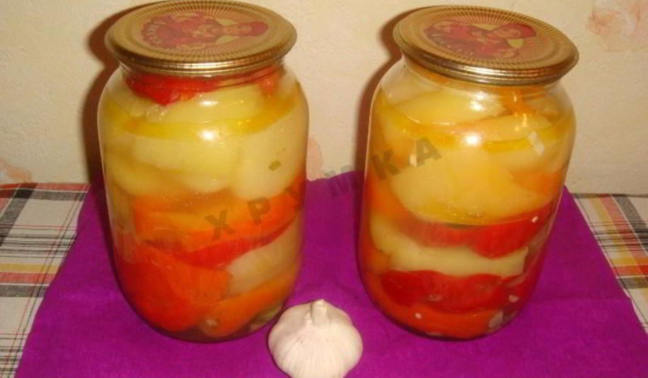 Рецепт маринованный перец с медом на зиму