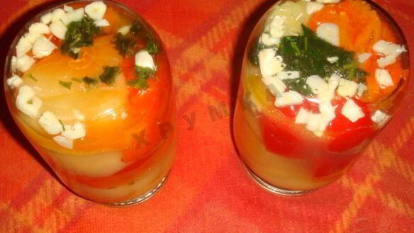 ШАГ 9. маринованный перец с медом на зиму