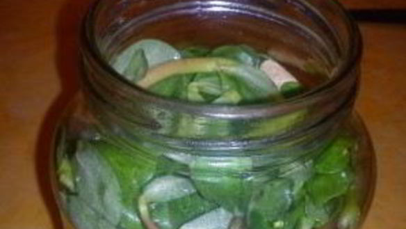 ШАГ 2. маринованный портулак