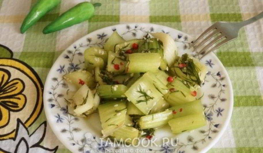 Рецепт маринованный сельдерей