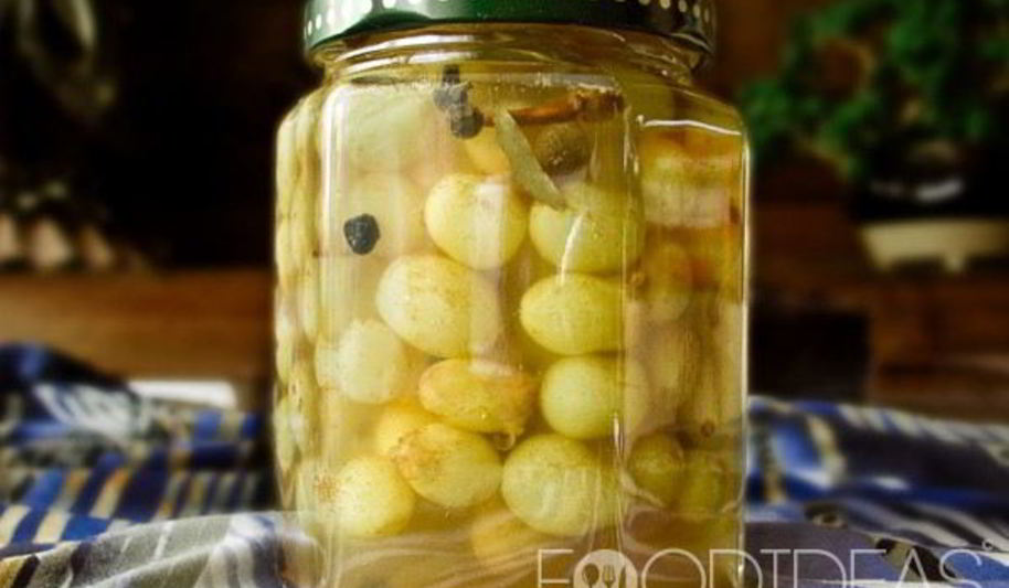 Рецепт маринованный виноград
