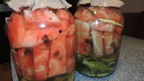ШАГ 4. маринованные арбузы в банках