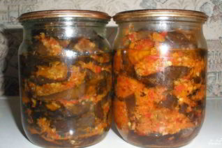 Маринованные баклажаны на зиму