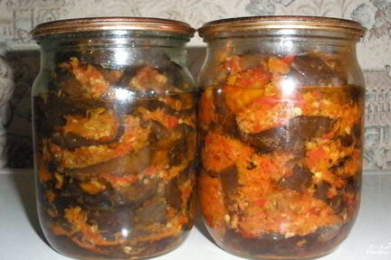 Маринованные баклажаны на зиму