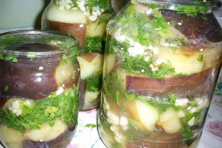Маринованные баклажаны