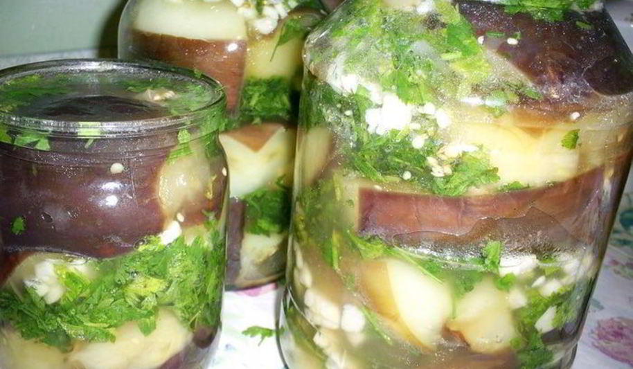Рецепт маринованные баклажаны