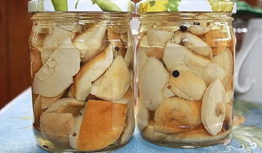 Рецепт маринованные белые грибы без уксуса