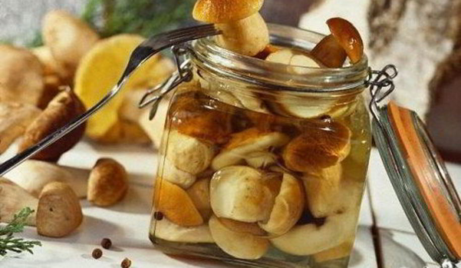Рецепт маринованные белые грибы
