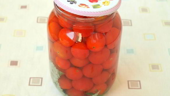 ШАГ 3. маринованные черри с острым перцем