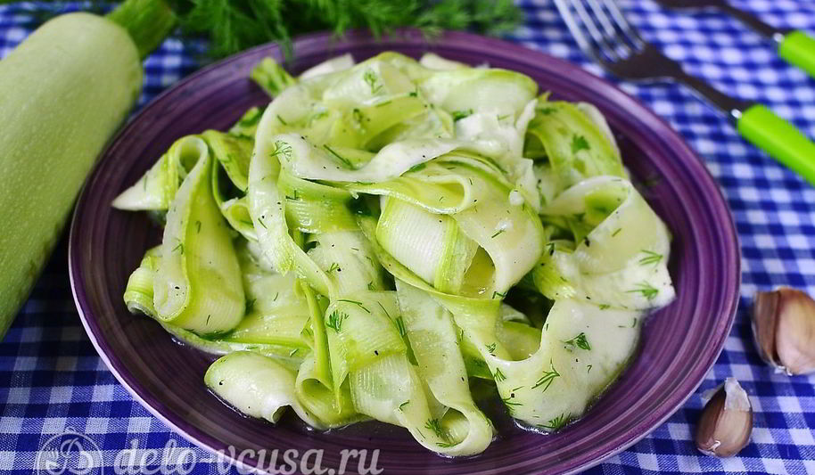 Рецепт маринованные кабачки с зеленью