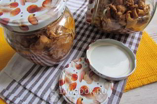 Маринованные лисички на зиму