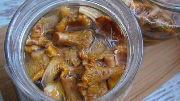 ШАГ 8. маринованные лисички на зиму