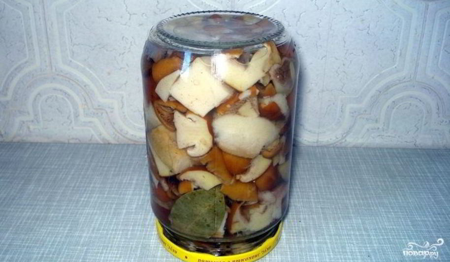 Рецепт маринованные маслята без уксуса