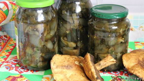 ШАГ 6. маринованные моховики на зиму