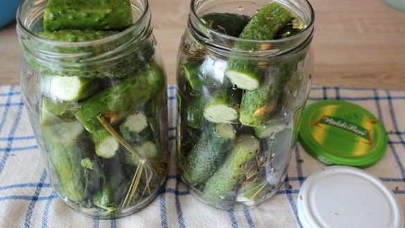 ШАГ 2. маринованные огурцы с горчицей