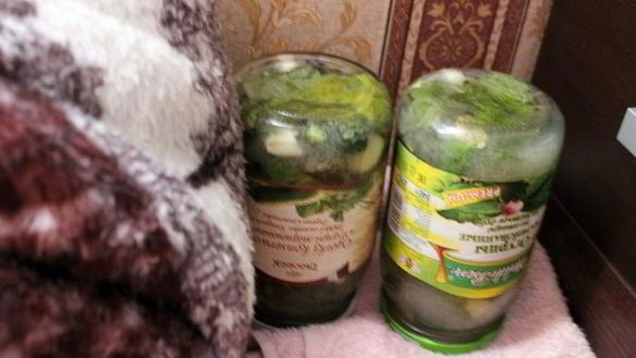 ШАГ 8. маринованные огурцы с горчицей