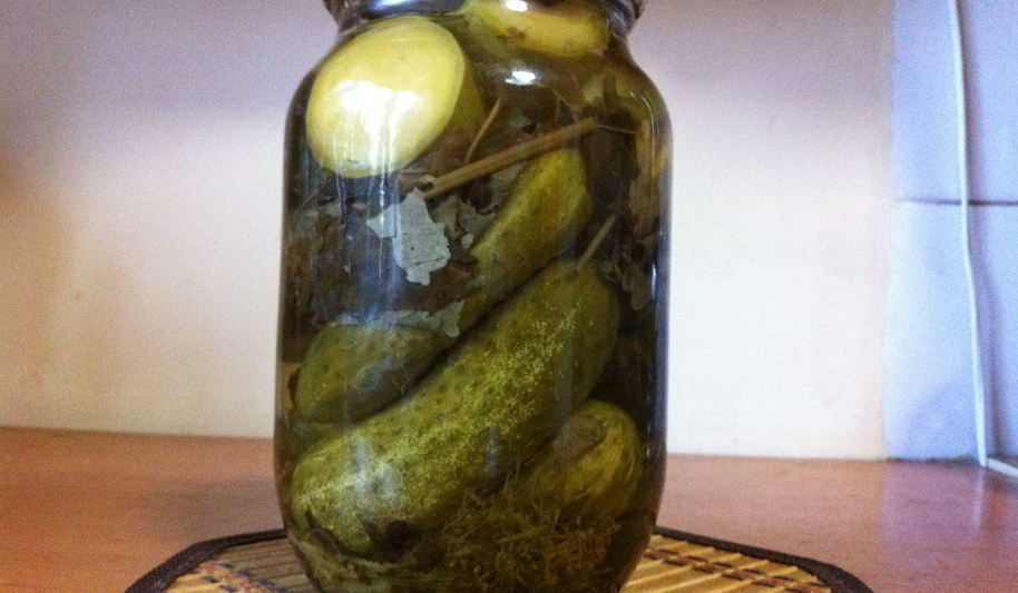 Рецепт маринованные огурцы с кабачками